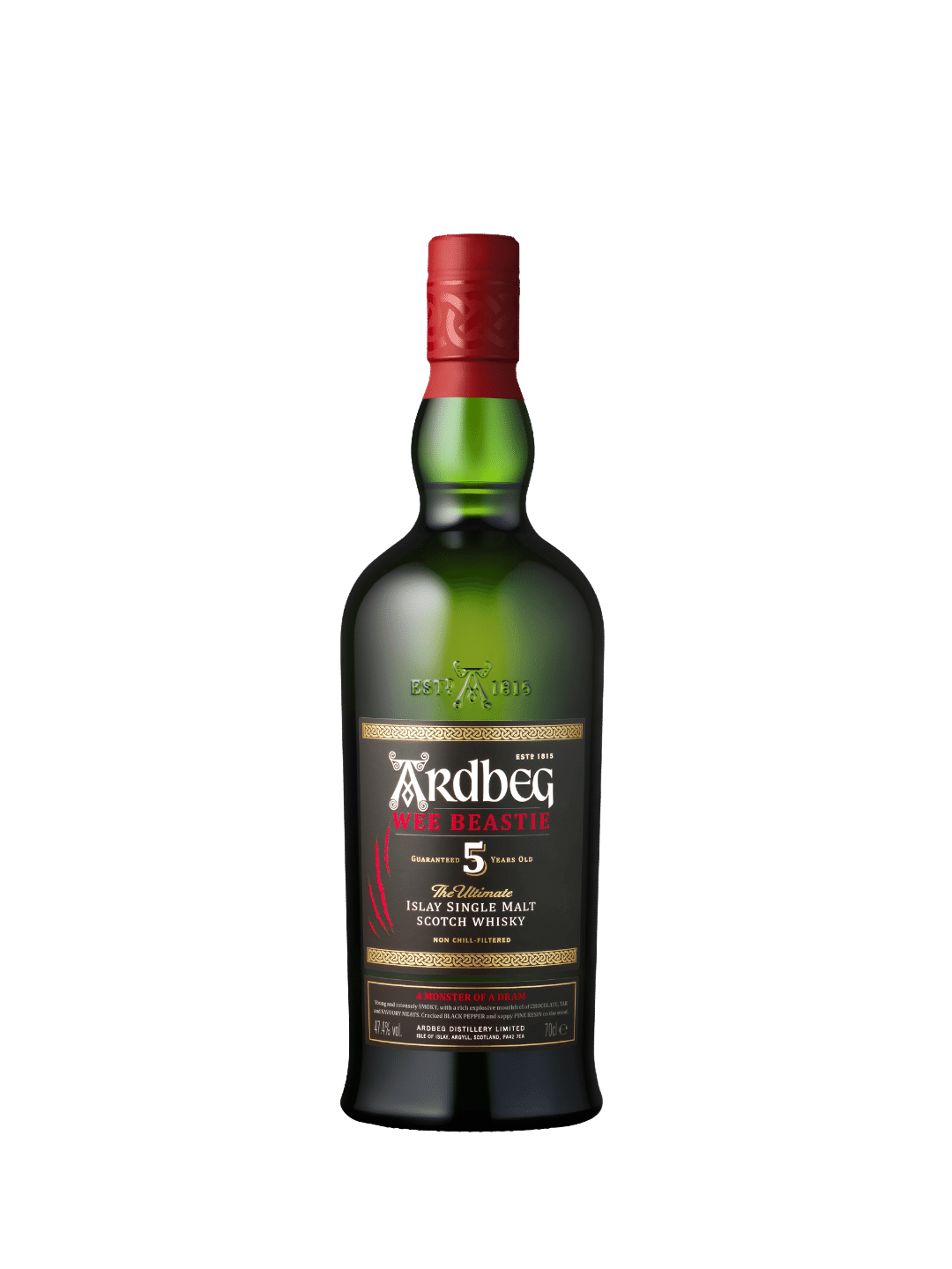 Ardbeg Wee Beastie 5 Year Old Single Malt Scotch Whisky Islay 